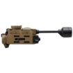 Picture of Streamlight Sidewinder Stalk  Military Helmet Light System w/ Flexible Stalk  76 Lumens  12-200 Candela  5.6 Hours of Run Time on High  95 Hours of Run Time on Low  28 Meter Beam Distance  Accepts CR123A & AA Batteries  Coyote 14307