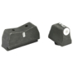 Picture of XS Sights DXT Big Dot Tritium Front  Suppressor Height  Tritium Stripe Express Rear  Fits Glock 17 19 22 23 24 26 27 31 32 33 34 35 36 38  Green With White Outline  Installation Kit Included GL-0004S-5