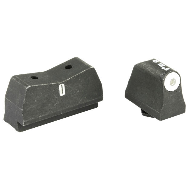 Picture of XS Sights DXT Big Dot Tritium Front  Suppressor Height  Tritium Stripe Express Rear  Fits Glock 17 19 22 23 24 26 27 31 32 33 34 35 36 38  Green With White Outline  Installation Kit Included GL-0004S-5