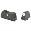 Picture of XS Sights DXT Big Dot Tritium Front  Suppressor Height  Tritium Stripe Express Rear  Fits Glock 17 19 22 23 24 26 27 31 32 33 34 35 36 38  Green With White Outline  Installation Kit Included GL-0004S-5