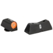 Picture of XS Sights DXT2 Big Dot Tritium Front  White Stripe Express Rear  Fits Glock 42/43  Green with Orange Outline GL-0011S-5N