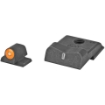 Picture of XS Sights DXT2 Big Dot Tritium Front  White Stripe Express Rear  Fits S&W M&P 9 SHIELD EZ  Green with Orange Outline SW-0032S-5N