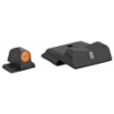Picture of XS Sights DXT2 Big Dot Tritium Front  White Stripe Express Rear  Fits S&W M&P SHIELD  Green with Orange Outline SW-0030S-5N