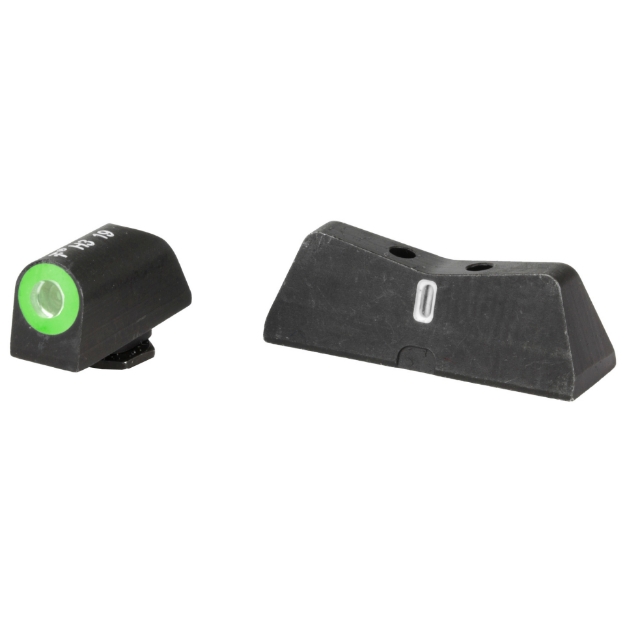 Picture of XS Sights DXT2 Standard Dot  Tritium Night Sights  Green  For Glock 17/19/22/23/24/26/27/31/32/33/34/35/36/45  Taurus G3c/GX4/New Production G3  Walther PDP GL-0009S-6G