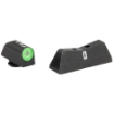 Picture of XS Sights DXT2 Standard Dot  Tritium Night Sights  Green  For Glock 17/19/22/23/24/26/27/31/32/33/34/35/36/45  Taurus G3c/GX4/New Production G3  Walther PDP GL-0009S-6G