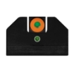 Picture of XS Sights F8 Night Sight  Fits Glock 42 and 43  Green with Orange Outline Front  Green Rear  Tritium Front/Rear GL-F008P-5