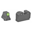Picture of XS Sights R3D  Tritium Night Sights  Suppressor Height  Green Front and Black Rear  For Glock 17 19 22 23 24 26 27 31 32 33 34 35 36 38 GL-R021P-6G