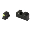 Picture of XS Sights R3D 2.0  Suppressor Height Night Sight  For Glock  20/21/29/30/30S/37/41  Green Front Outline  Green Front/Rear Tritium GL-R205P-6G