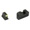 Picture of XS Sights R3D 2.0  Suppressor Height Night Sight  For Glock  20/21/29/30/30S/37/41  Green Front Outline  Green Front/Rear Tritium GL-R205P-6G