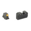 Picture of XS Sights R3D 2.0  Suppressor Height Night Sight  For Glock 17/19/22/23/24/26/27/31/32/33/34/35/36  Orange Front Outline  Green Front/Rear Tritium GL-R204P-6N