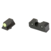 Picture of XS Sights R3D 2.0  Suppressor Height Night Sight  For Glock 43  Green Front Outline  Green Front/Rear Tritium GL-R206P-6G