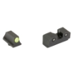 Picture of XS Sights R3D 2.0  Suppressor Height Night Sight  For Glock 43  Green Front Outline  Green Front/Rear Tritium GL-R206P-6G