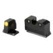 Picture of XS Sights R3D 2.0  Suppressor Height Night Sight  For S&W M&P OR Full Size & Compact  Orange Front Outline  Green Tritium Front/Rear SW-R205P-6N