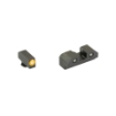 Picture of XS Sights R3D 2.0  Tritium Night Sight  Fits Glock 17/19/22/23/24/26/27/31/32/33/34/35/36  Orange Front Outline  Green Tritium Front/Rear GL-R201P-6N