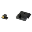 Picture of XS Sights R3D 2.0  Tritium Night Sight  Fits S&W M&P Full Size & Compact (Not Optic Ready)  Orange Front Outline  Green Tritium Front/Rear SW-R201P-6N