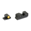 Picture of XS Sights R3D 2.0  Tritium Night Sight  Fits S&W M&P OR Full Size & Compact  Orange Front Outline  Green Tritium Front/Rear SW-R206P-6N