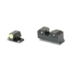 Picture of XS Sights R3D 2.0  Tritium Night Sight  Fits S&W M&P Shield  Green Front Outline  Green Tritium Front/Rear SW-R207P-6G