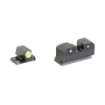 Picture of XS Sights R3D 2.0  Tritium Night Sight  Fits S&W M&P Shield  Green Front Outline  Green Tritium Front/Rear SW-R207P-6G