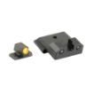 Picture of XS Sights R3D 2.0  Tritium Night Sight  Fits S&W M&P Shield OR  Orange Front Outline  Green Tritium Front/Rear SW-R204P-6N