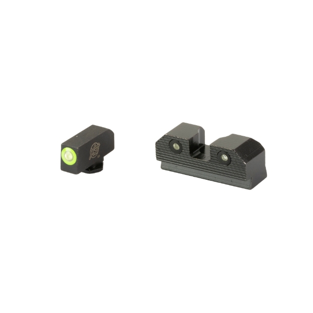 Picture of XS Sights R3D 2.0  Tritium Night Sight  For Glock 20/21/29/30/30S/37/41  Green Front Outline  Green Tritium Front/Rear GL-R202P-6G