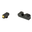 Picture of XS Sights R3D 2.0  Tritium Night Sight  For Glock 20/21/29/30/30S/37/41  Orange Front Outline  Green Tritium Front/Rear GL-R202P-6N
