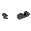 Picture of XS Sights R3D 2.0  Tritium Night Sight  For Glock 20/21/29/30/30S/37/41  Orange Front Outline  Green Tritium Front/Rear GL-R202P-6N