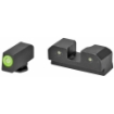 Picture of XS Sights R3D Night Sights  Green Front Dot  Fits Glock 42  43  43X  48  Steel/Blued GL-R014P-6G