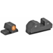 Picture of XS Sights R3D Night Sights  Orange Front Dot  Fits Canik TP9SF  TP9SFX  TP9SF Elite  TP9 Elite SC and Current Production TP9SA CK-R002P-6N